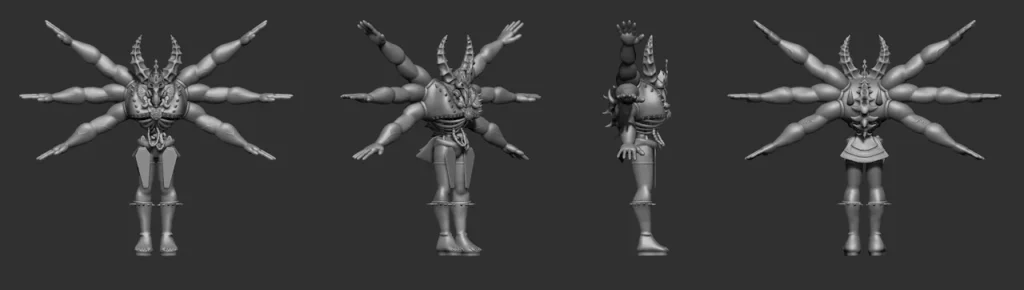 Demon King of Hell — ZBrush