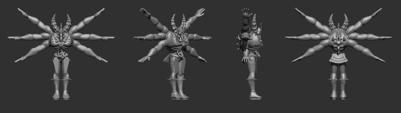 Demon King of Hell — ZBrush