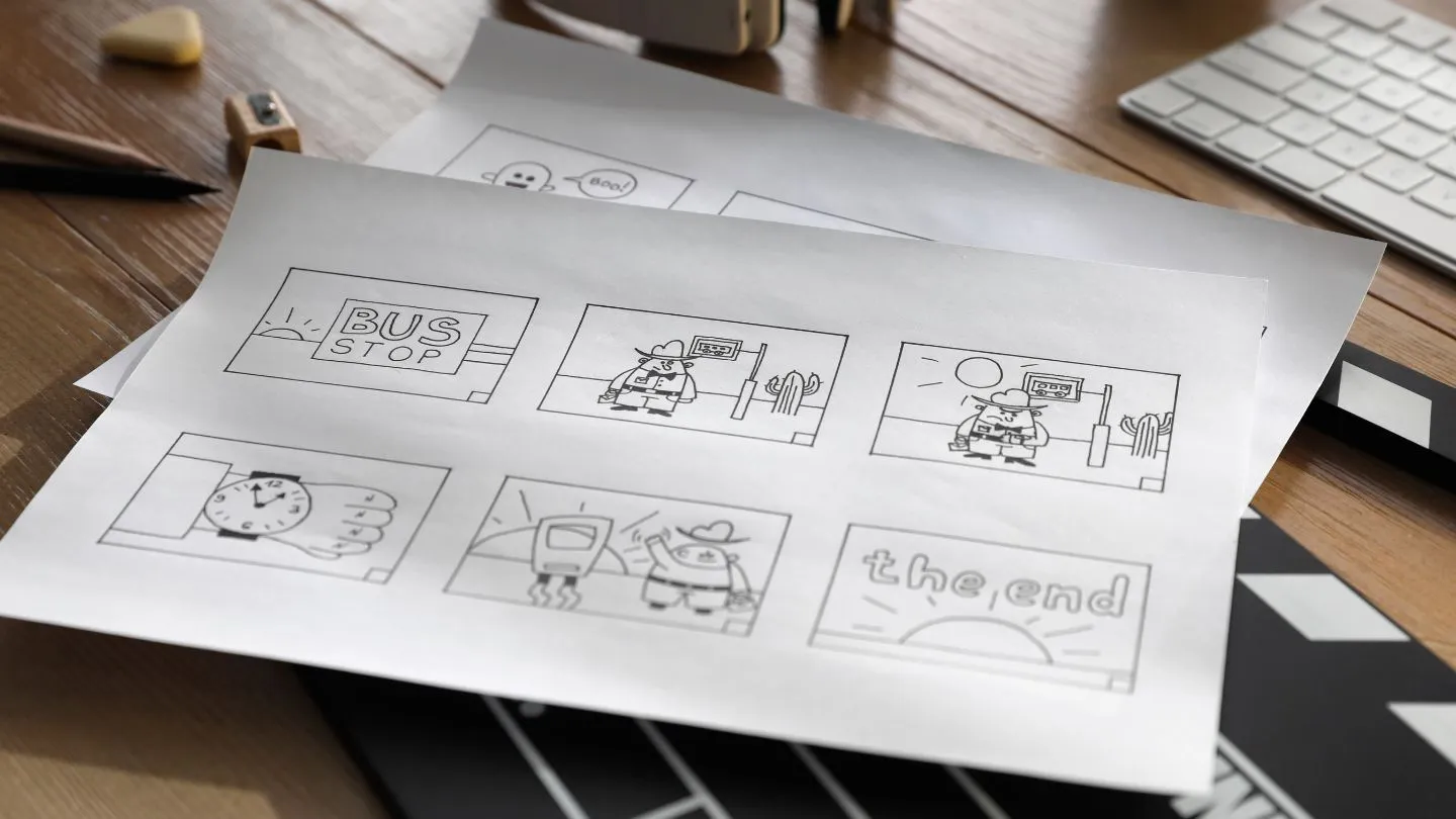  Storyboard Drawing Template 