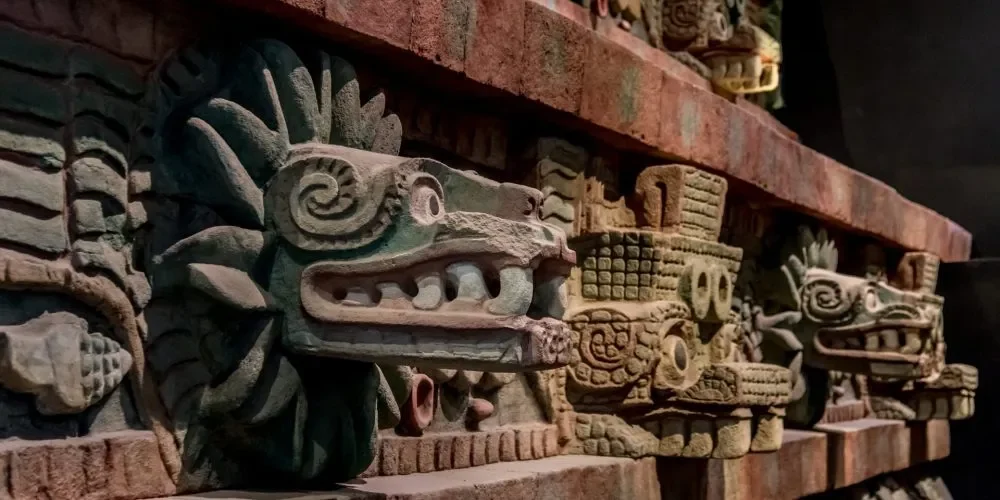 Aztec Stone Carvings