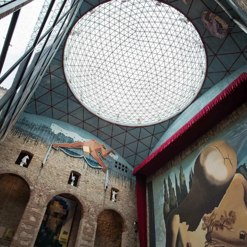 Dali Museum with Large Glass Dome